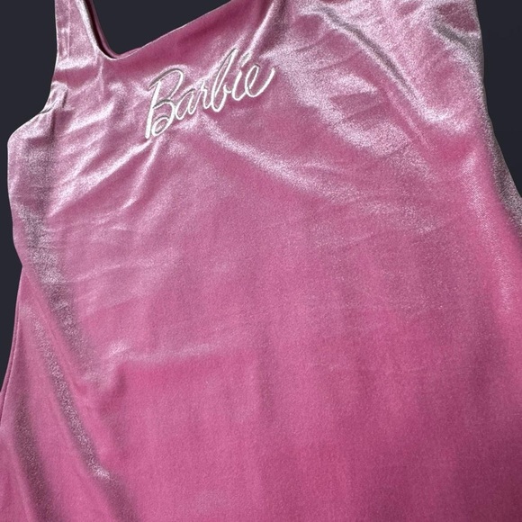 Forever 21 Barbie Pink Velvet Cosplay Halloween Mini Dress Women’s Medium NWT - Picture 7 of 9